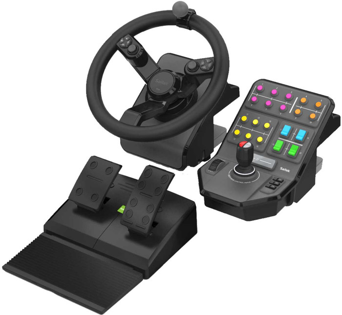 Farming Simulator 25 PC + Manette Saitek Farm Sim côté droit