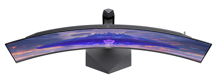 AOC AGON PRO AGP497UCZD QD-OLED Curved bovenkant