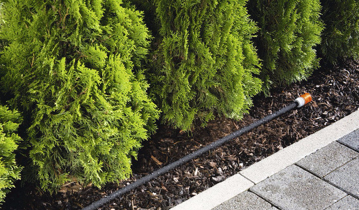 GARDENA Drip Hose 15m product in use