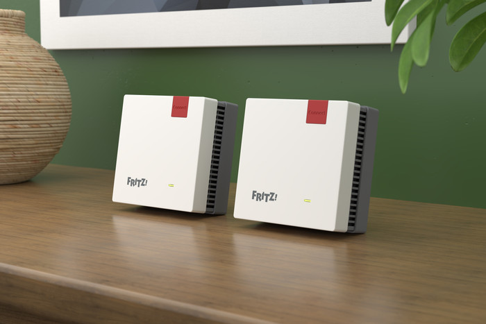 FRITZ!Mesh Set 1700 Duo Pack product in gebruik