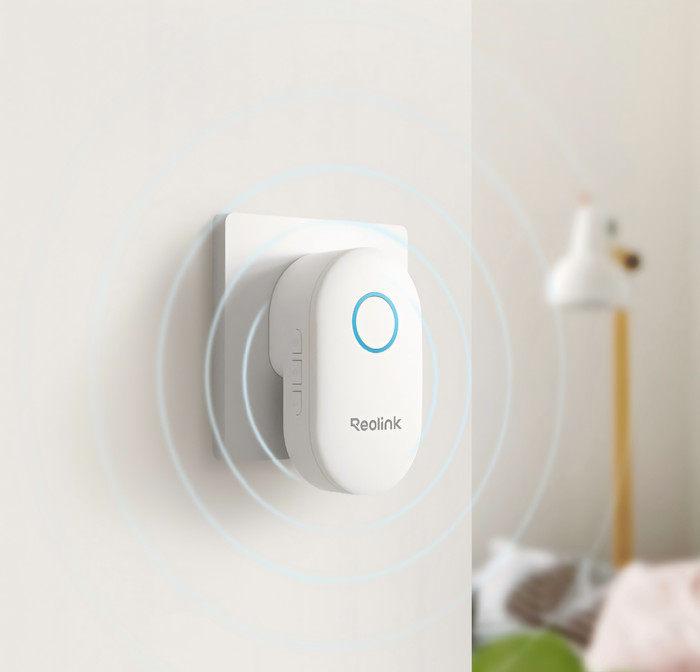 Reolink D340P + Chime + Home Hub 1 product in use