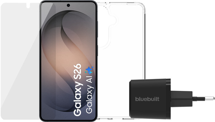 Samsung Galaxy S26 256GB Zwart 5G Enterprise Edition + Compleet Accessoirepakket Main Image