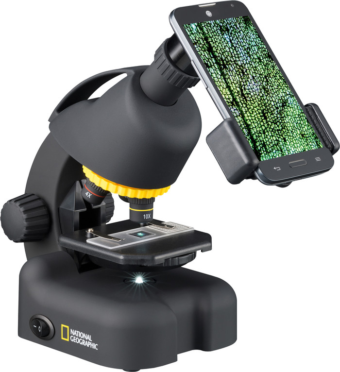 Bresser National Geographic Telescoop- en Microscoopset met Smartphone Adapter accessoire