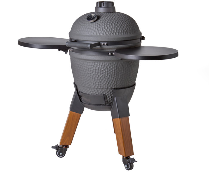 Moddern Charcoal Grey Special wood-look linkerkant