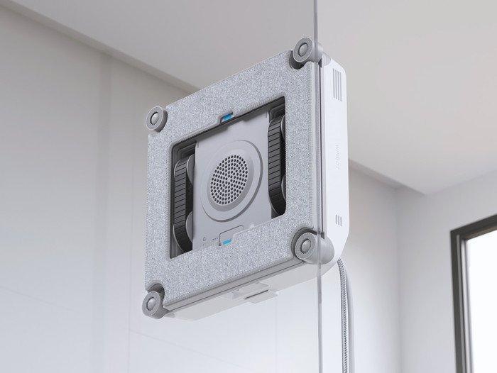 Ecovacs WINBOT mini 2 product in gebruik