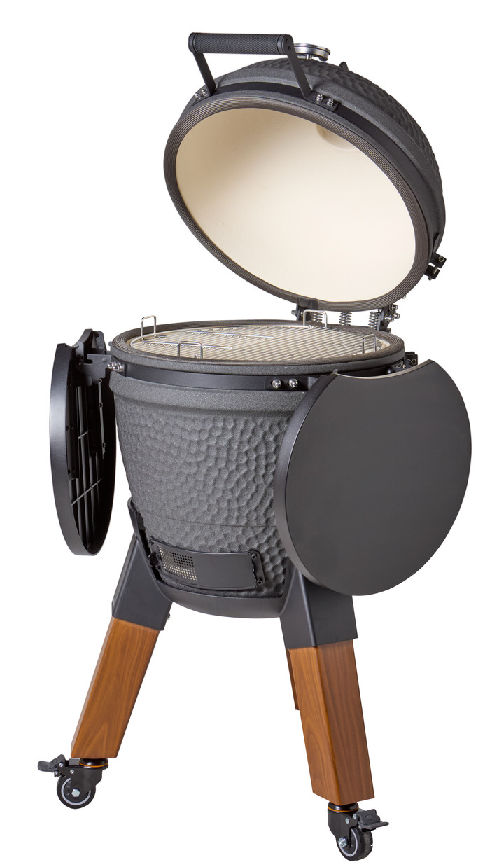 Moddern Charcoal Grey Special wood-look rechterkant