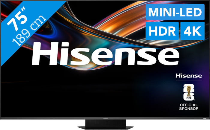 Hisense RGB Mini-LED 75" UR9S (2026) Main Image