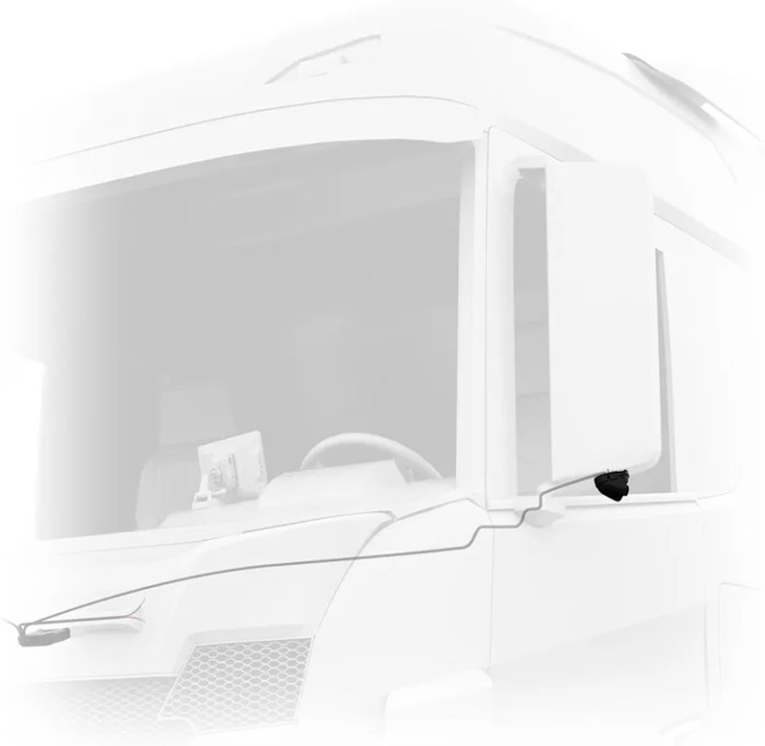 Garmin Dezl DualView product in gebruik