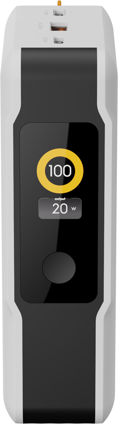 Xtorm NextGen Batterie Externe 35 W 20 000 mAh Blanc côté gauche