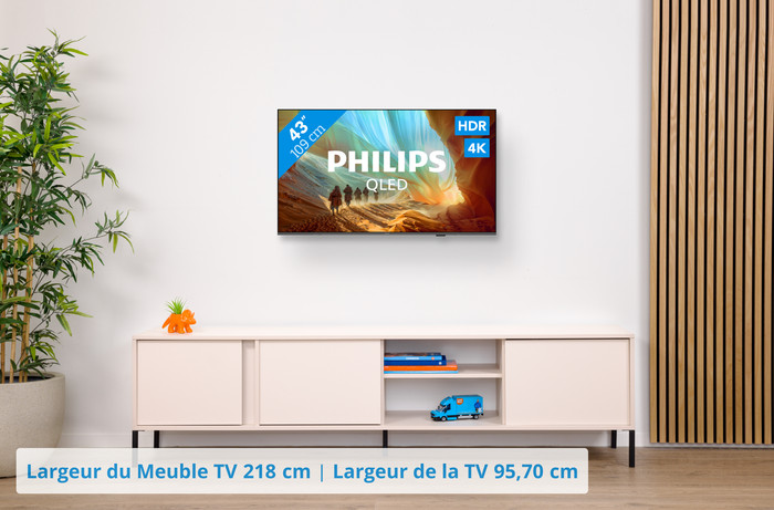Philips QLED 43" PQS7801 (2026) visuel Coolblue 1