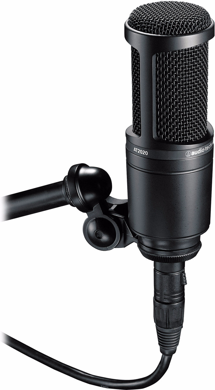 Audio Technica AT2020 left side