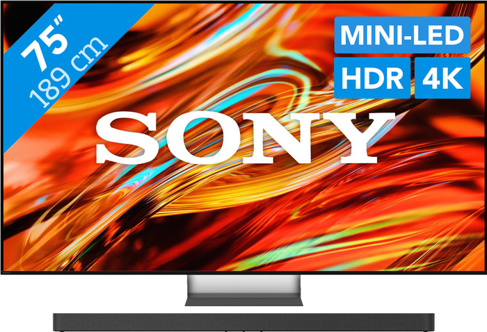 Sony Bravia 7 II True RGB 75" (2026) + Sony Bravia Theatre Bar 9 Main Image