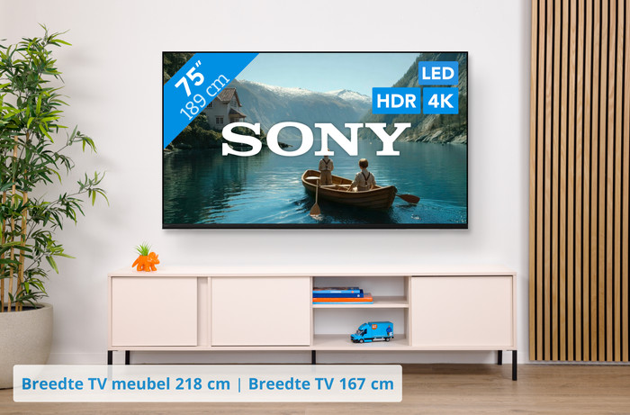 Sony Bravia 3 II Led 75" (2026) visual Coolblue 1