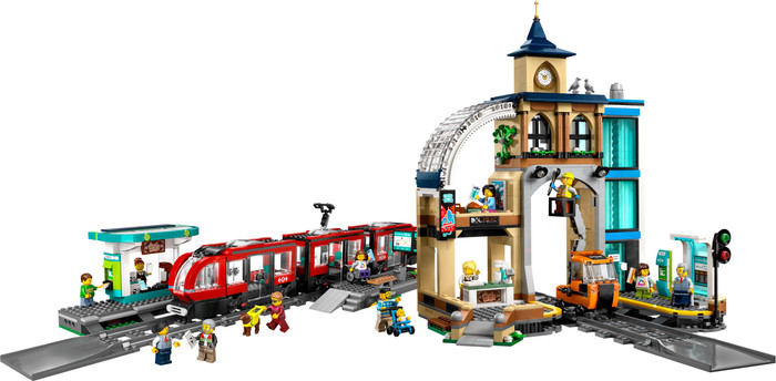 LEGO City trein en tram set Main Image