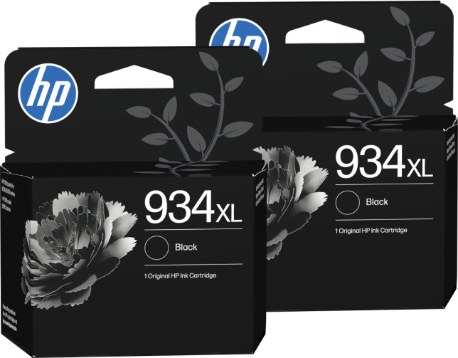 HP 934XL Cartridges Zwart Duo Pack Main Image