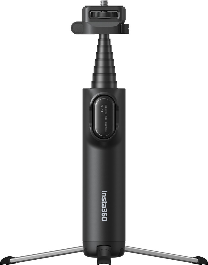 Insta360 Foldable Selfie Stick Zwart voorkant