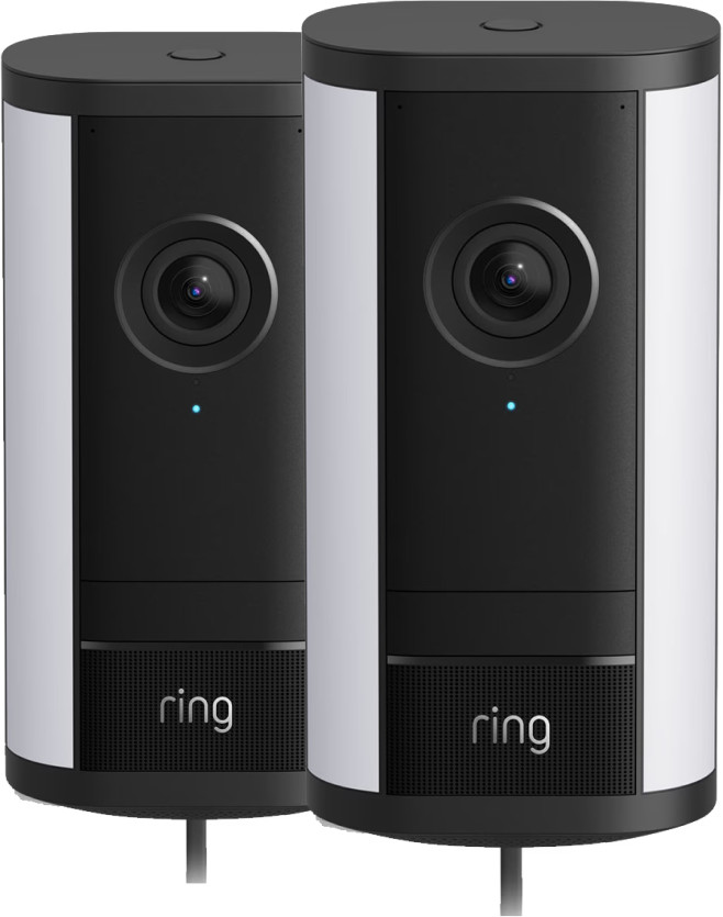 Ring Spotlight Camera Pro 2nd Generation Plug Black Duo Pack Main Image