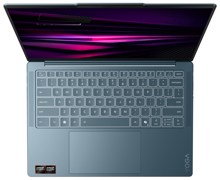 Lenovo Yoga Slim 7 OLED Copilot+ PC 14AGP11 83QS007GMH top