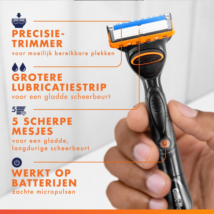 Gillette Fusion5 Power + 17 Replacement Blades visual supplier