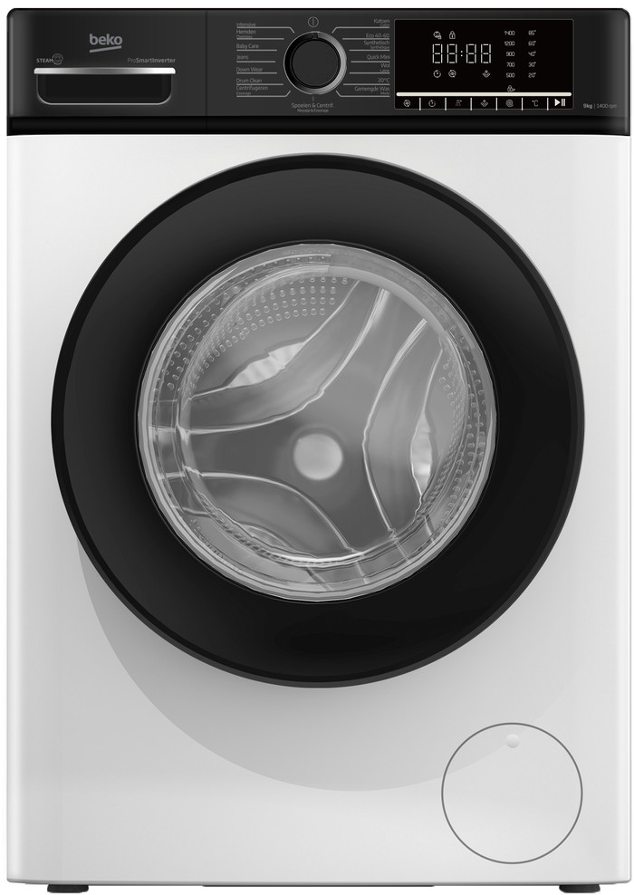 Beko B1W964BBBE SteamCure Main Image