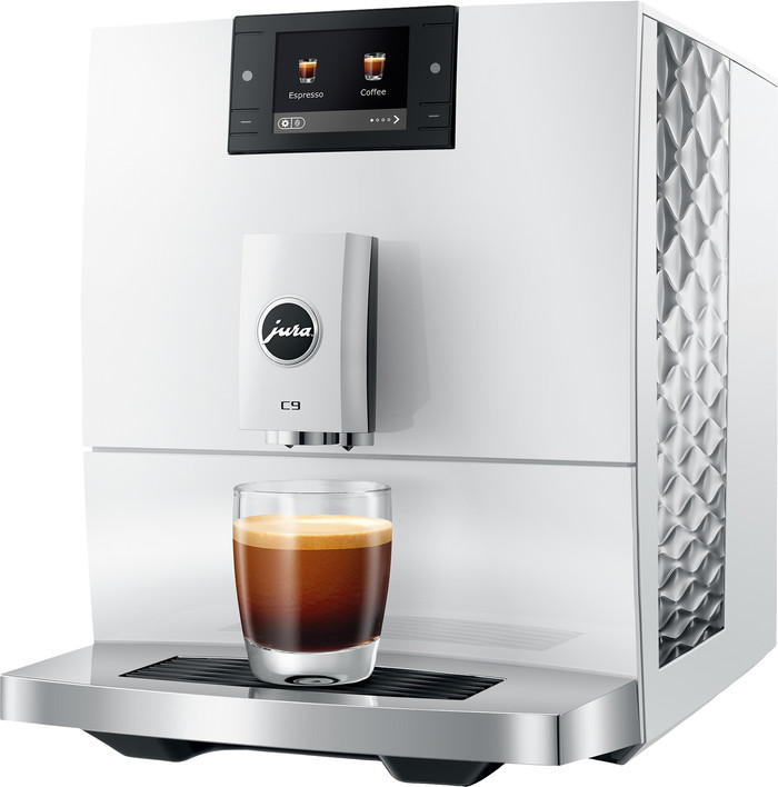 JURA C9 Piano White (EA) côté droit