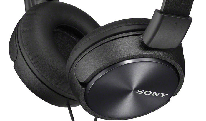 Sony MDR-ZX310AP Zwart detail