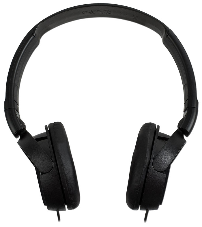 Sony MDR-ZX310AP Zwart voorkant