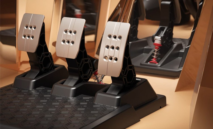 Thrustmaster T248R PlayStation and PC product in use