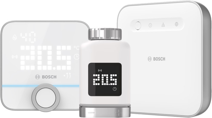Bosch Tête Thermostatique Connectée + Thermostat d'Ambiance Connecté + Contrôleur Smart Home Main Image
