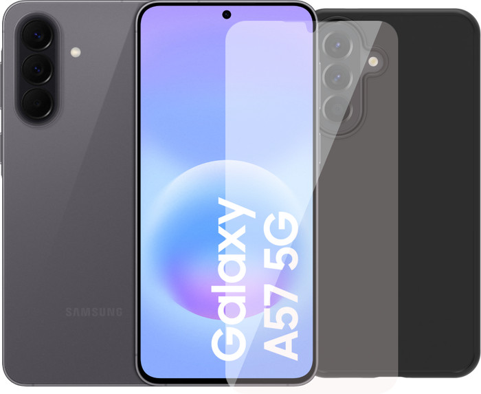 Samsung Galaxy A57 256 Go Gris 5G + Pack d'Accessoires Main Image