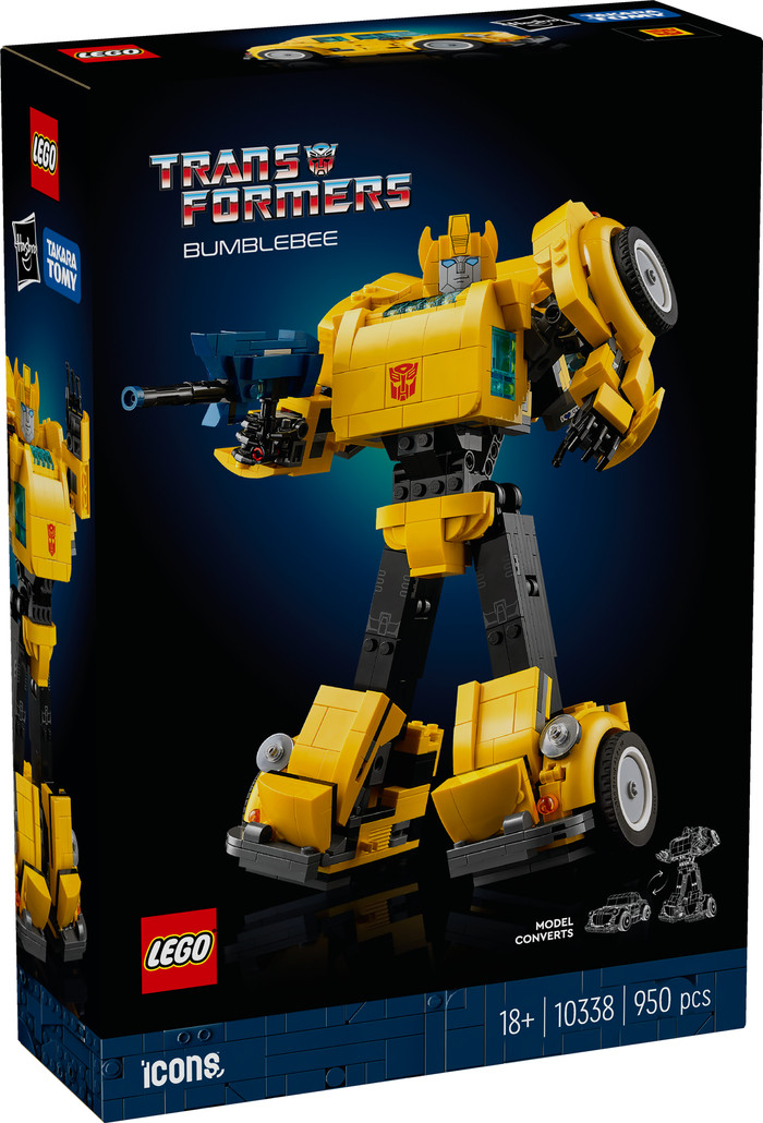 LEGO Icons Bumblebee 10338 packaging