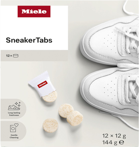 Miele SneakerTabs Schoenwasmiddel verpakking