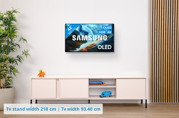 Samsung OLED 42" S90H (2026) + Samsung HW-S60D Black (2024) visual Coolblue 1