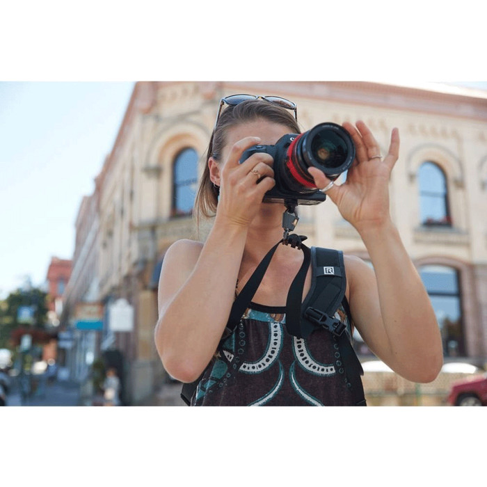 BlackRapid Curve Breathe produit à l'usage