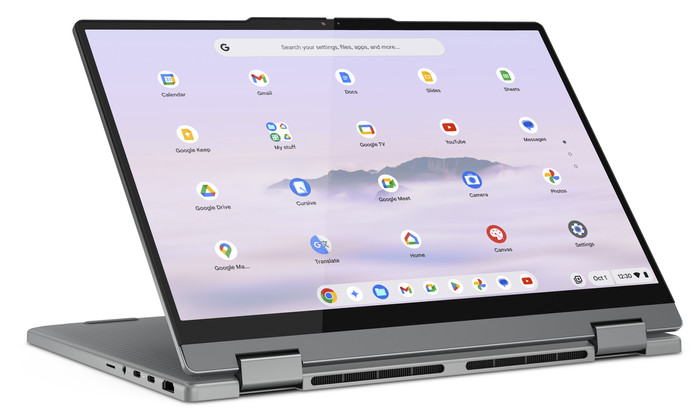 Lenovo Chromebook Plus 14ITN10 83LN0030MB Azerty voorkant