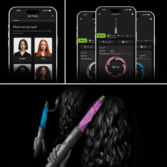 Dyson Airwrap i.d. Straight+Wavy Ceramic Apricot visual leverancier