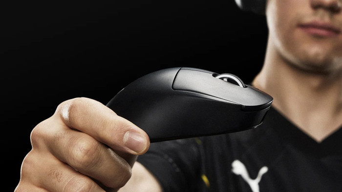 Logitech G PRO X SUPERLIGHT 2 DEX LIGHTSPEED Wireless Gaming Mouse Black product in use
