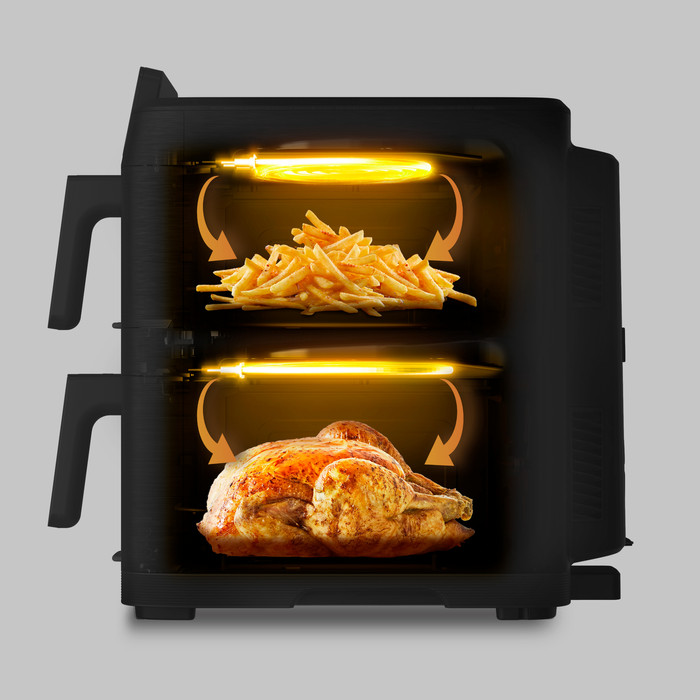 Tefal Easy Fry Crispy Dual Stack EY7528 visual leverancier