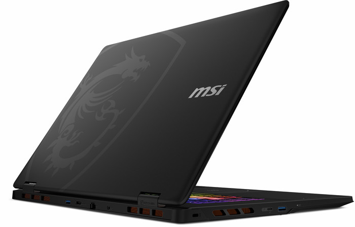 MSI Crosshair 18 HX AI A2XWGXKG-088BE dessus