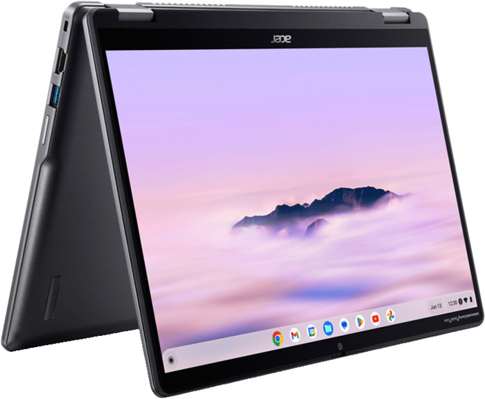 Acer Chromebook Plus Spin 514 (CP514-4HN-58D0) Azerty voorkant