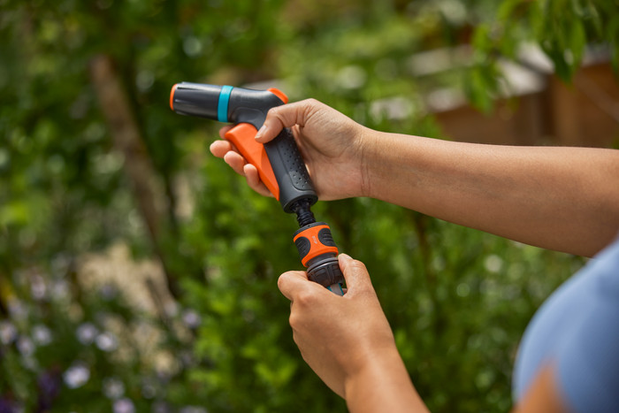 Gardena Classic Spuitpistool product in gebruik