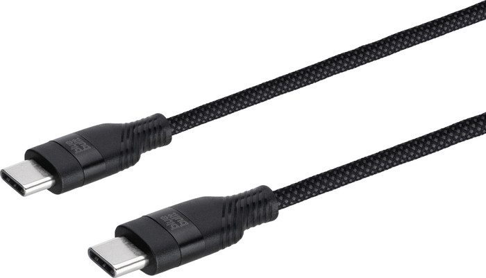BlueBuilt Usb C naar Usb C Kabel 1,5m Nylon Zwart rechterkant