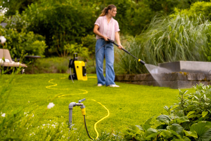 Karcher K5 Comfort Premium Connect Compleet product in gebruik