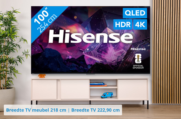 Hisense QLED 100" E79S PRO (2026) visual Coolblue 1