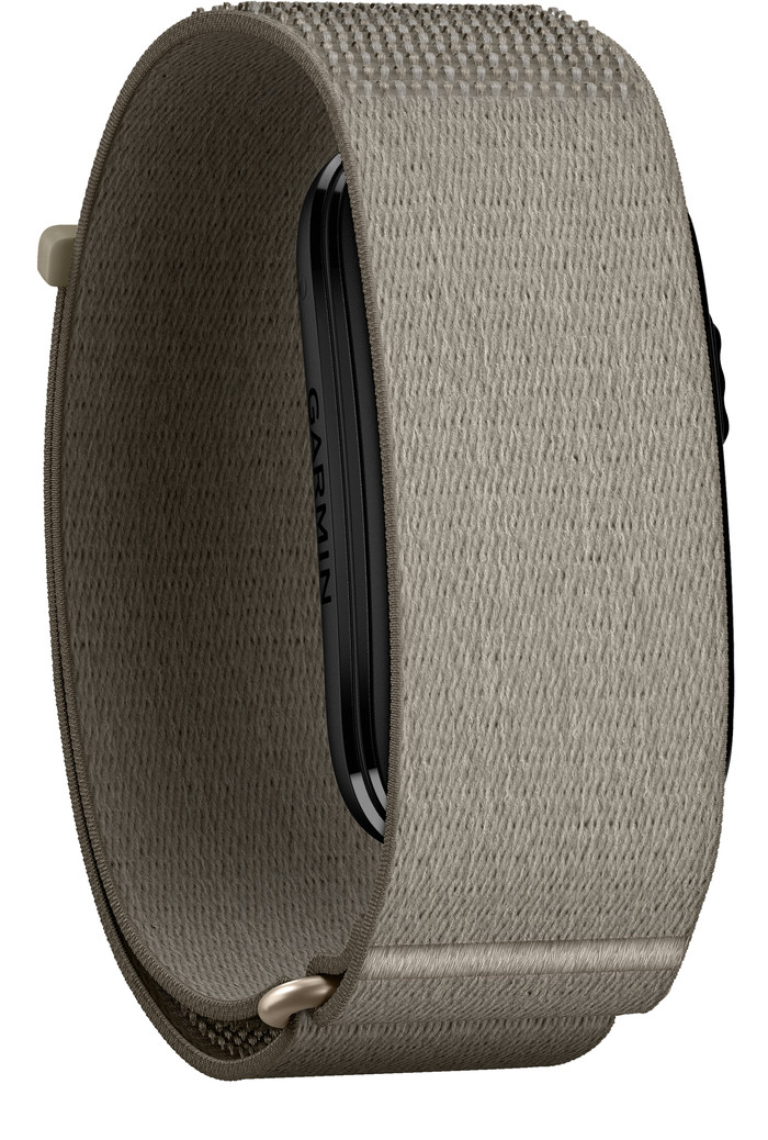 Garmin CIRQA Smart Band S/M Grijs linkerkant