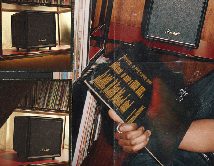 Marshall Heston Sub 200 Creme product in gebruik