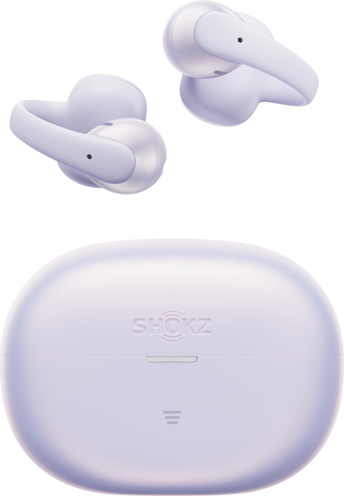 Shokz OpenDots Air Mauve détail