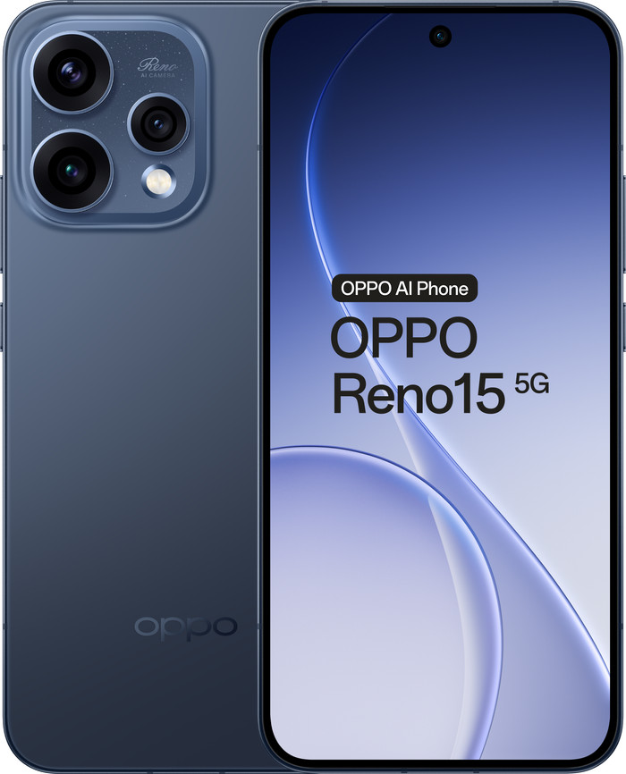 OPPO Reno15 512GB Donkerblauw 5G Main Image
