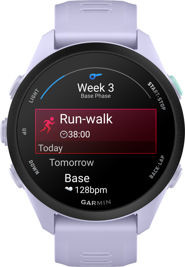 Garmin Forerunner 70 43 mm Paars voorkant