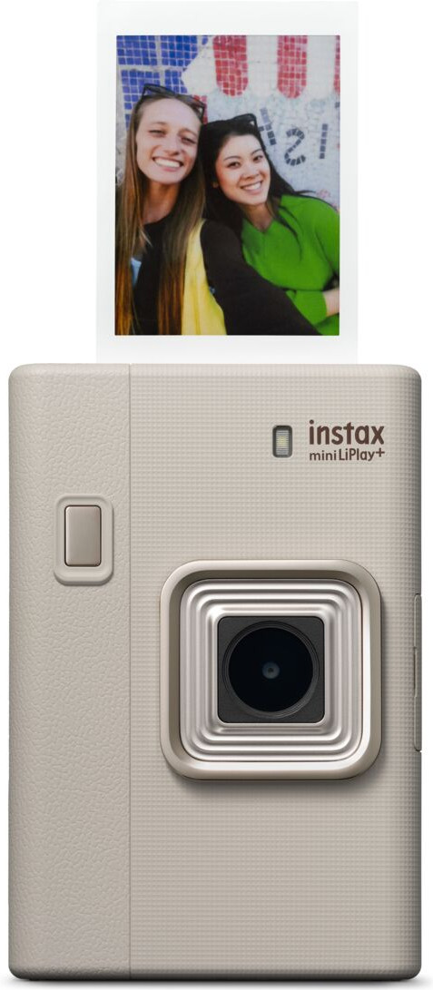 Fujifilm Instax Mini LiPlay+ Sand Beige voorkant